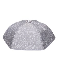 花卉圖案圓形折疊保溫菜罩, 格蕾絲·斯諾