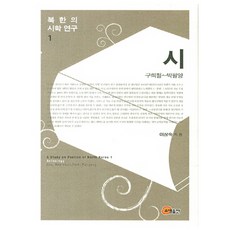 北韓詩學研究 1： 詩(具熙哲 朴八陽), 昭明出版, 李相淑 等編/申智妍 責任編輯