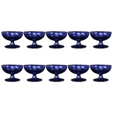 塑膠冰淇淋杯 PC3IB, 藍色, 10個