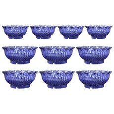 營業用 鬱金香碗 小 PC15TB, 藍色, 10個