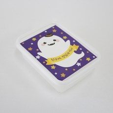 迷你PP耐熱3格一次性容器 100入 + 幽靈糖果架 100入, 1套