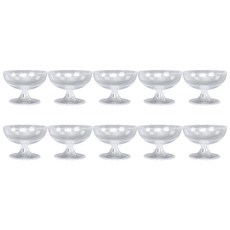 塑膠冰淇淋杯 PC3IB, 透明度, 10個