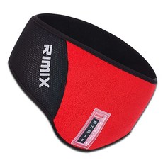 rimix 冬季防寒耳罩髮帶, 紅色