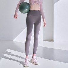 SKULLPIG 女款素色運動內搭長褲