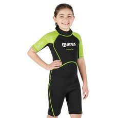 mares Junior Manta Tunic 潛水服 412460, 水黃色