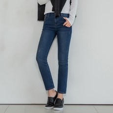 JEANMANIA 女款刷絨靴型牛仔褲 CC2W65