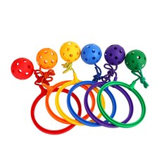 Kes.B 運動腳踝跳繩6件組, 混合顏色, 1個