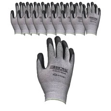 Clean Guard G35 合身手套 L, 灰色, 10入