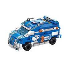 警車系列12合1塑膠模型 633015, 1個