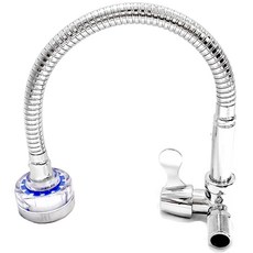 Pure Clean橫型短水龍頭伸縮軟管水槽水龍頭, 1個