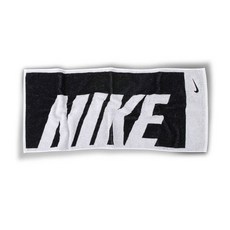 NIKE 運動毛巾 M號 JR0001-700, 白色, 1組