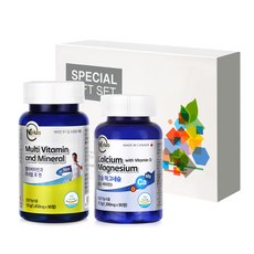 Nplus 男性複合維生素錠+鈣鎂維生素D錠組, 180顆, 1組