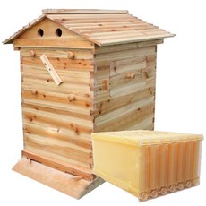 自動釆蜜蜂箱+蜂巢 7入 全組合 大型 CH001, 1套