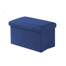 Artri布面椅兼收納箱 大, 藍色