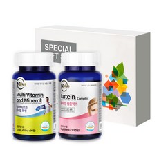 Nplus 男性複合維生素+複合葉黃素保健食品組合, 1組, 180顆