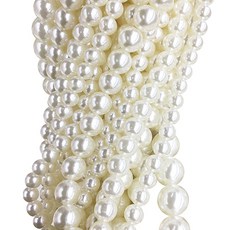 BINGOBINGO A 珍珠粒 直孔串珠 A43-1 8mm 1140p 大 250g, 單一顏色, 1個