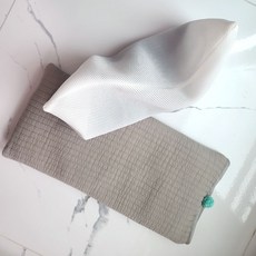 hwamo baby 紗布小米枕頭, 灰色