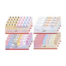 아이비스 인덱스 데코 점착 메모지 4종 세트 CR11530, 4세트