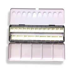 Wooriart 美術調色盤組, 24格, 混色, 1組