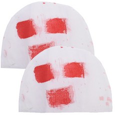 PARTYHAE 血腥頭繃帶派對道具, 混色, 2個