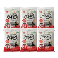 아름찬 참기름 광천김 전장, 60g, 6개