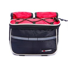 GUNU自行車騎乘多功能車架置物 3入+防雨罩, 紅色的, 1套