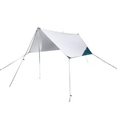 데카트론 다기능 캠핑 타프, 혼합색상, 1개