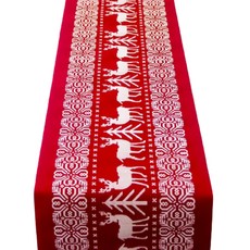 聖誕派對裝飾桌旗 Q01, 類型5, 28 x 270 cm, 1個