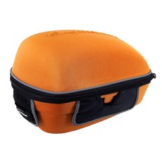 自行車騎行開蓋式鞍包+固定架+防雨罩, 黃色的, 1套