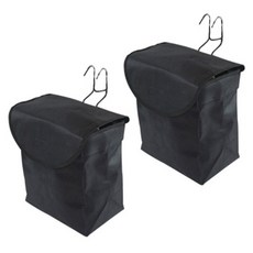 GUNU自行車騎乘方形前籃, 黑色的, 2個