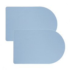 Delpino 矽膠餐墊 2入, 淺藍色, 寬 44cm x 長 30cm