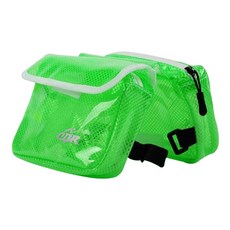 Cbr GUNU自行車騎行半透明車架包, 綠色, 1個