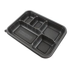 The Damda 可重複使用5格便當盒 732, 100入, 1個