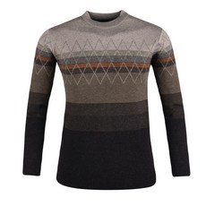 Redvolt Lux Golf 男士菱形格紋圓形針織毛衣 RM20A445