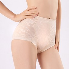 LOVELYON 緹花三角裸感束腹褲