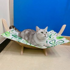 JH Company 奢華原木貓床, 綠色