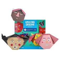 Joan Miro 驚人的摺紙臉 08947, 混色