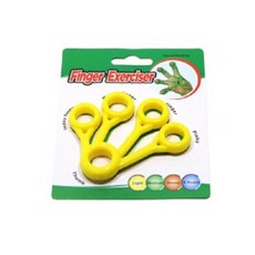 手指訓練器 健身配件, 黃色, 1個