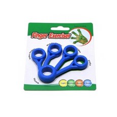 手指訓練器 健身配件, 藍色, 1個