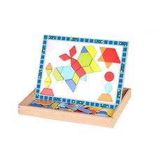 TOOKY TOY 磁吸式拼圖玩具組合, 1套, 78件