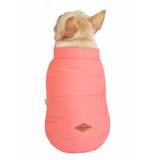 DING DONG PET 寵物素色簡約刷毛背心, 粉色