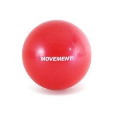 MOVEMENT 軟式護理按摩球 12.5公分, 紅色, 1個