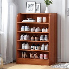 GAPANG 實木鞋櫃 6層 寬版型 63 x 30 x 80 cm, 木色
