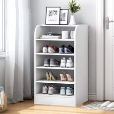 GAPANG 實木鞋櫃 6 步 43 x 30 x 80 cm, 白色