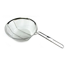 不鏽鋼炸物撈網 方形 中, 單色, 1個
