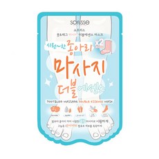 소프리스 풋 레그 더블 에센스 마스크 종아리 쿨링팩, 2매, 1개, 60g