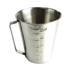 烘焙不鏽鋼量杯, 單色, 500毫升