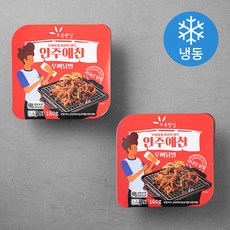 초록햇살 안주예찬 무뼈닭발 (냉동), 160g, 2팩
