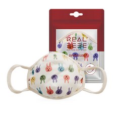 REAL BEBE 孩童用4季3D立體口罩