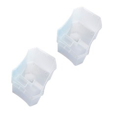 開放式多功能烏龜水族箱 中型 透明, 2個